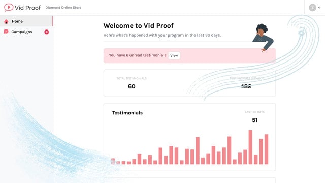 Vid Proof ‑ Video Testimonials