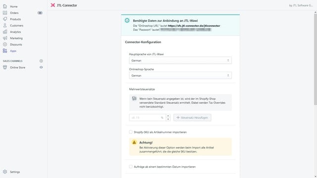 JTL ERP‑Connector