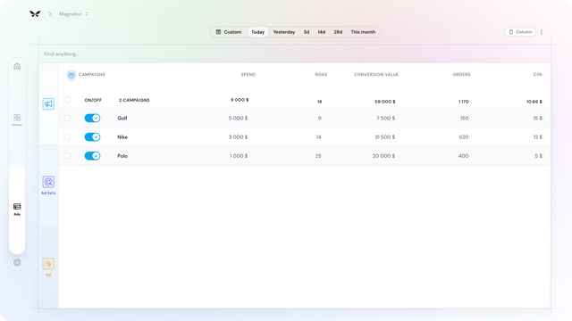 Bily ‑ CAPI Ai Tracking