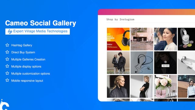 Cameo ‑ Instagram Shop Feed