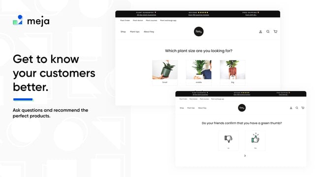 Meja ‑ Product Recommender