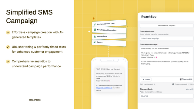 ReachBee ‑ SMS Marketing