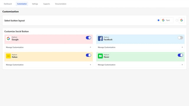 Dream Social Login