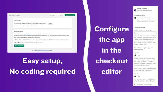 SafeShip: Address Validator