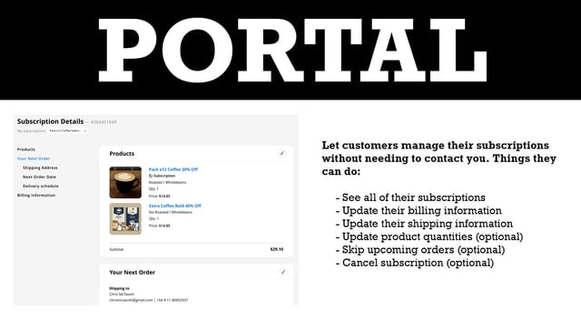 Simplee Subscriptions