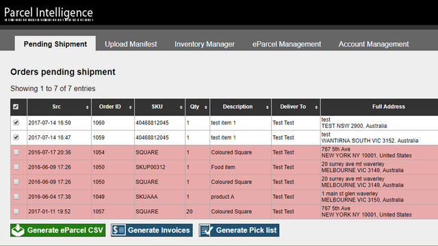 Parcel Intelligence