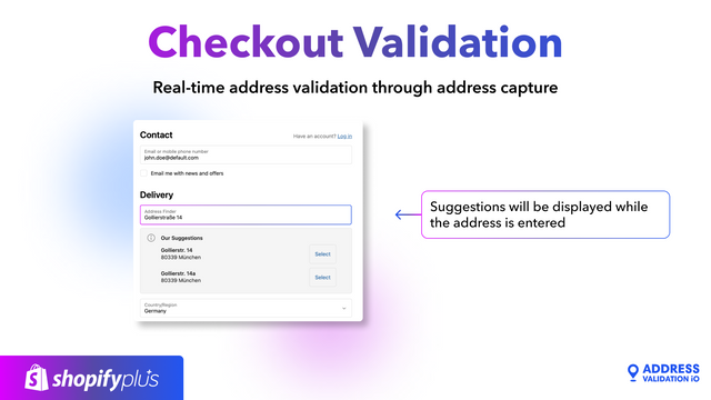 Address Validation iO