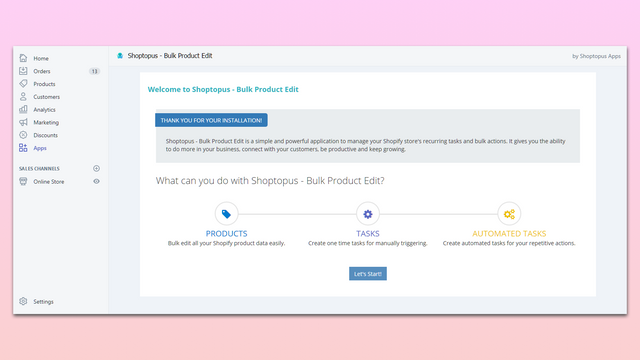 Shoptopus ‑ Bulk Product Edit