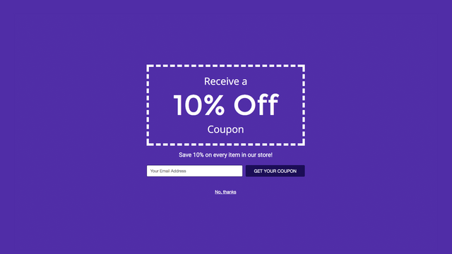 Wishpond Popup Builder