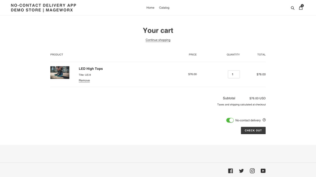 SpurIT No‑Contact Delivery
