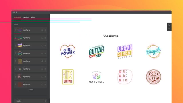 Elfsight Logo Showcase