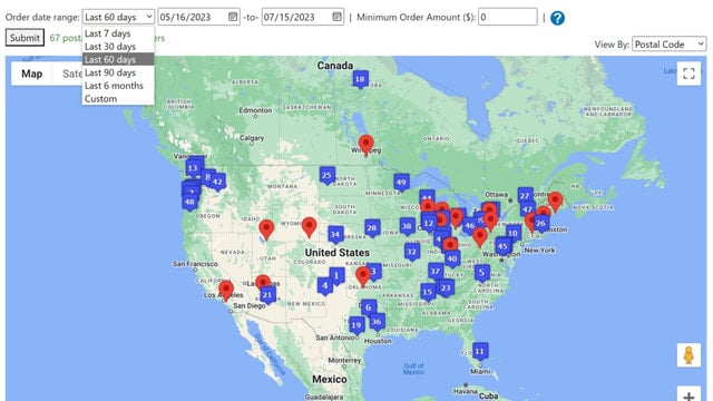 Map My Orders