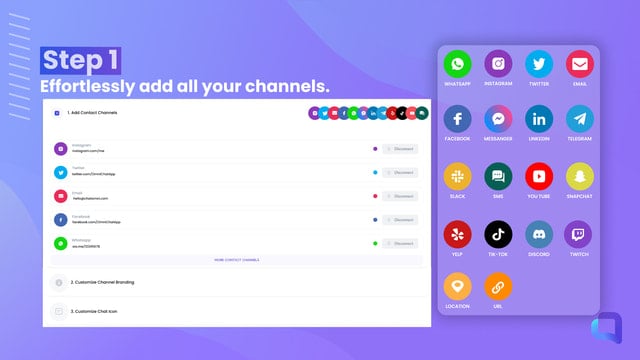 Omni Single Click Chat