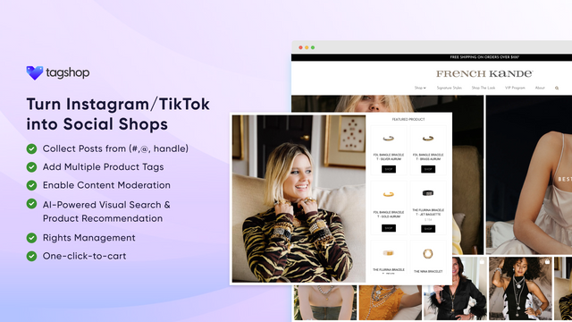 Tagshop ‑ Shoppable Instagram