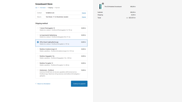 PostNord by Uniwin