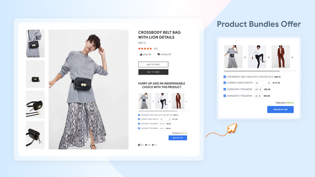 Upsell Cross‑Sell Smart Tool