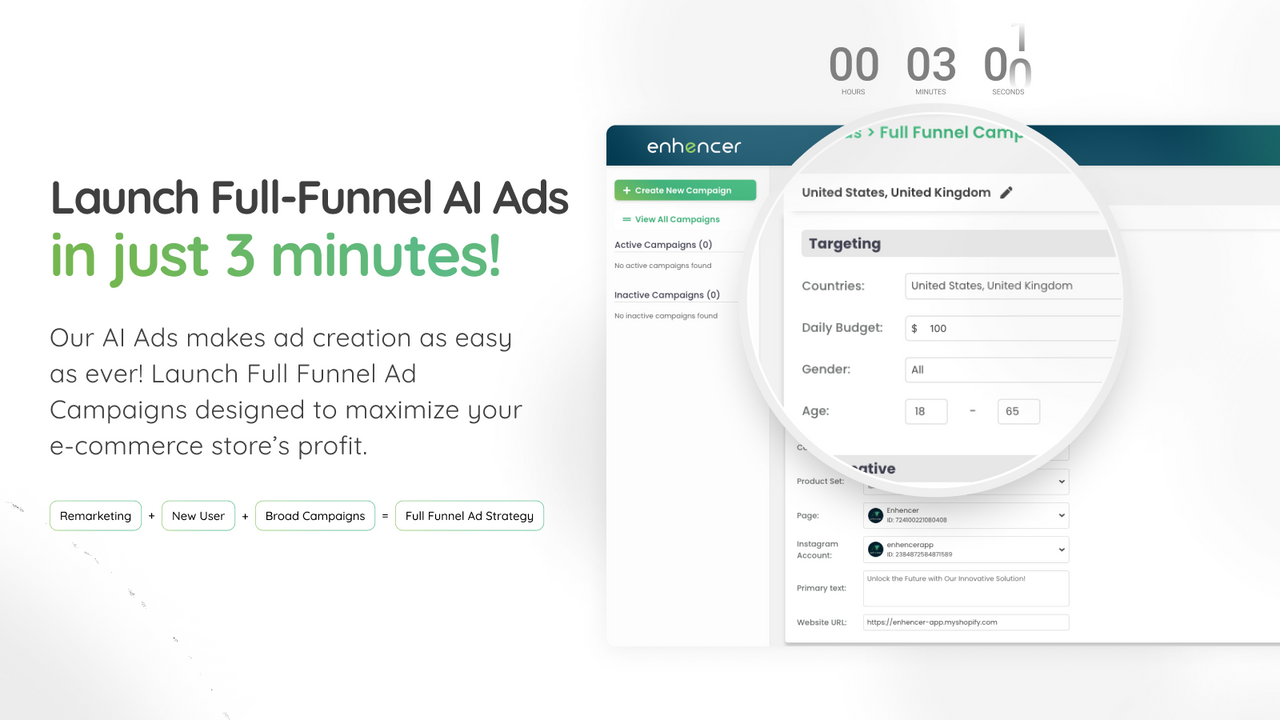 Easy Facebook Ads Google Ads with AI Advertising
