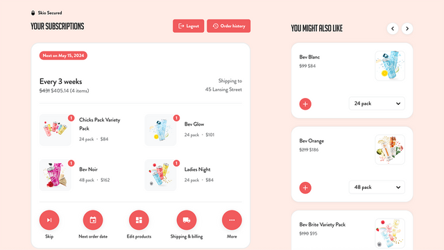 Skio Subscriptions (YC S20)