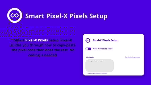 Pixel‑x Facebook Tiktok GA4