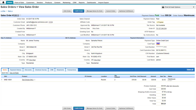 Pulse Commerce OMS