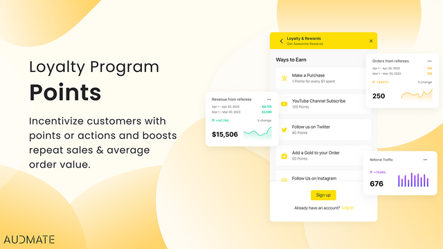 Audmate: Loyalty & Rewards
