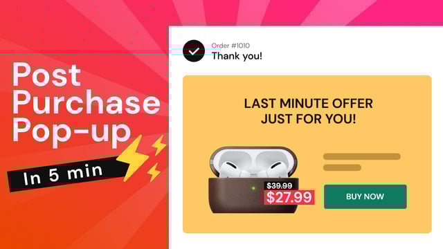 SpurIT Post Purchase Upsell
