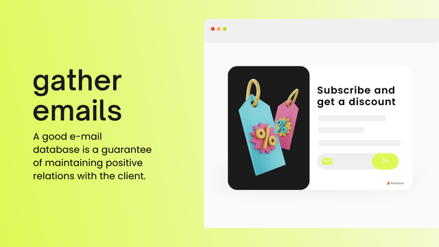 Notipack: pop ups & cookies