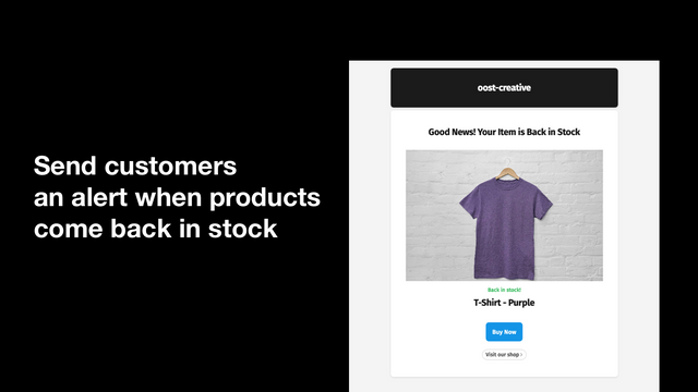 Stockbot Back in Stock Alerts