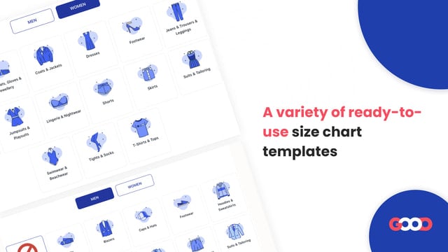 GA: Size Chart & Size Guide