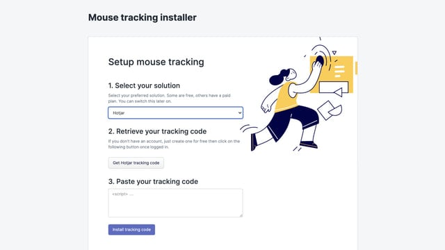 Hotjar 1‑click install