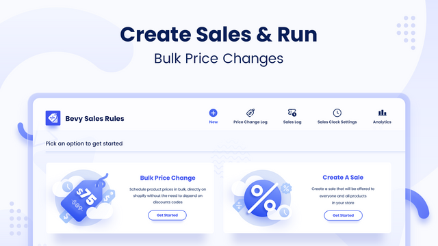 Bevy Sales & Pricing Rules