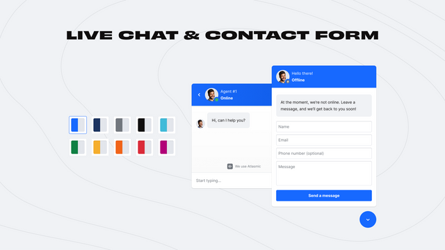 Atlasmic Live Chat & Helpdesk