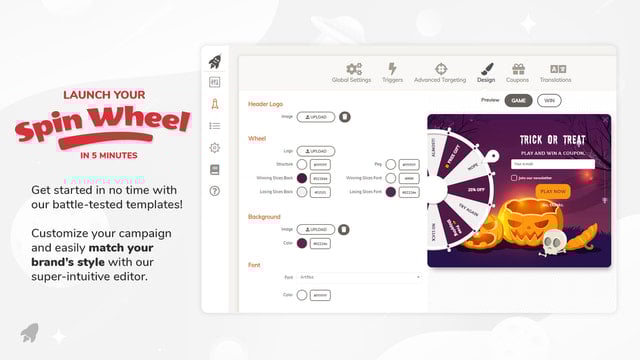 Spin Wheel • CrazyRocket