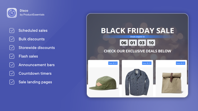 Disco Flash Sale Bulk Discount