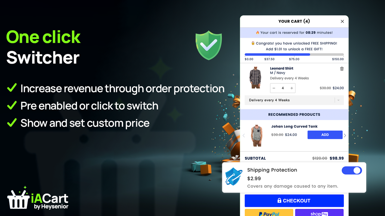 One-Click Switching Plugin Module
