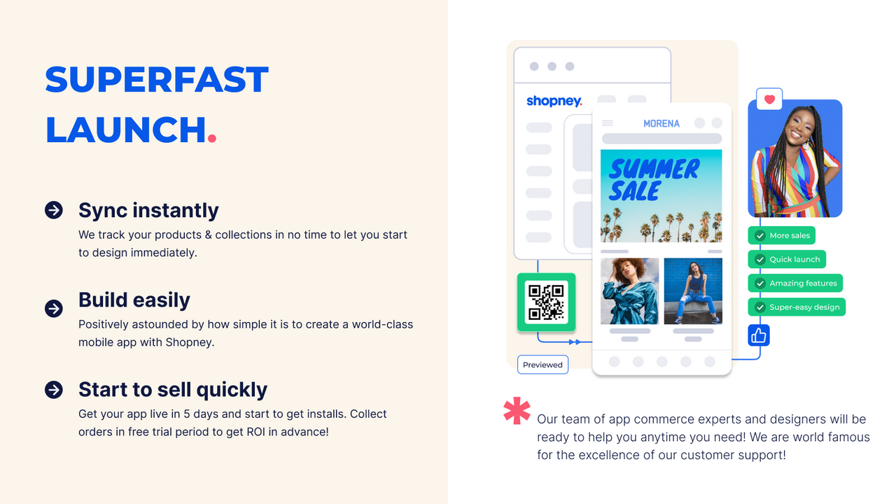 Chat with customers real-time via Shopify mobile app