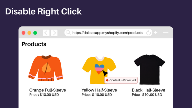 Disable Right Click + Country