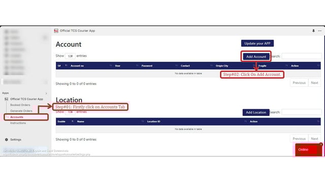 Official TCS Courier App