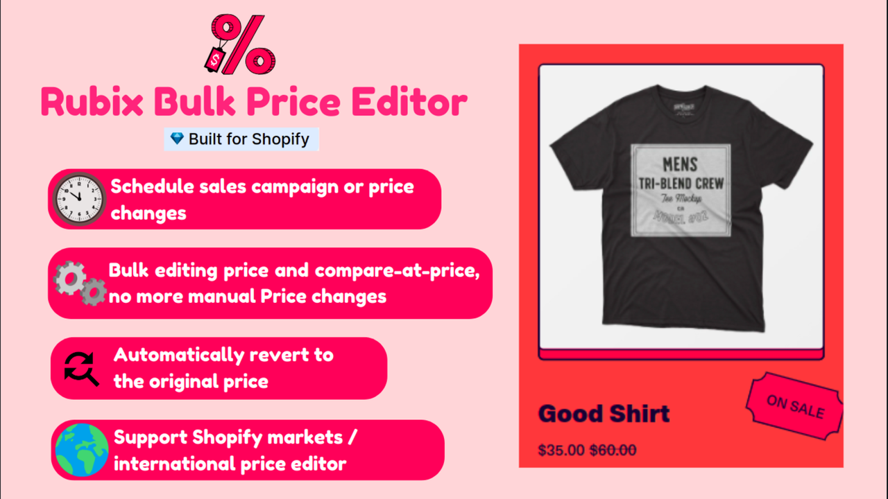 Rubix Market Bulk Price Editor