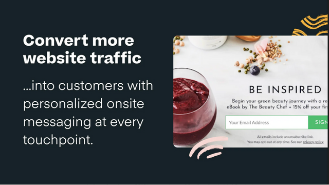 Justuno ‑ Email & SMS Pop ups