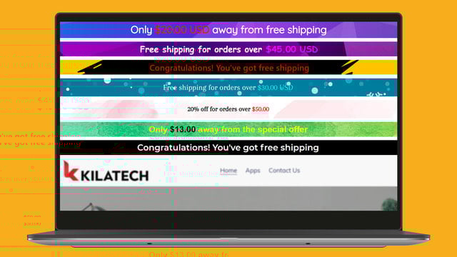 KILATECH Free Shipping Bar