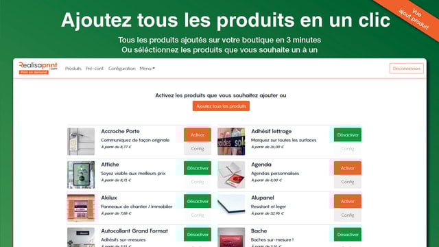 Realisaprint : Print on demand