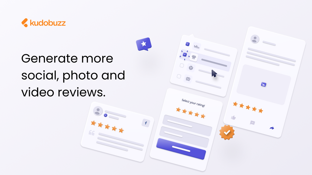Seamlessly collect and showcase social and photo reviews.