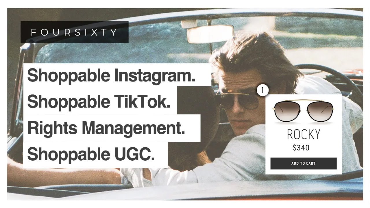 Foursixty Shoppable Social UGC