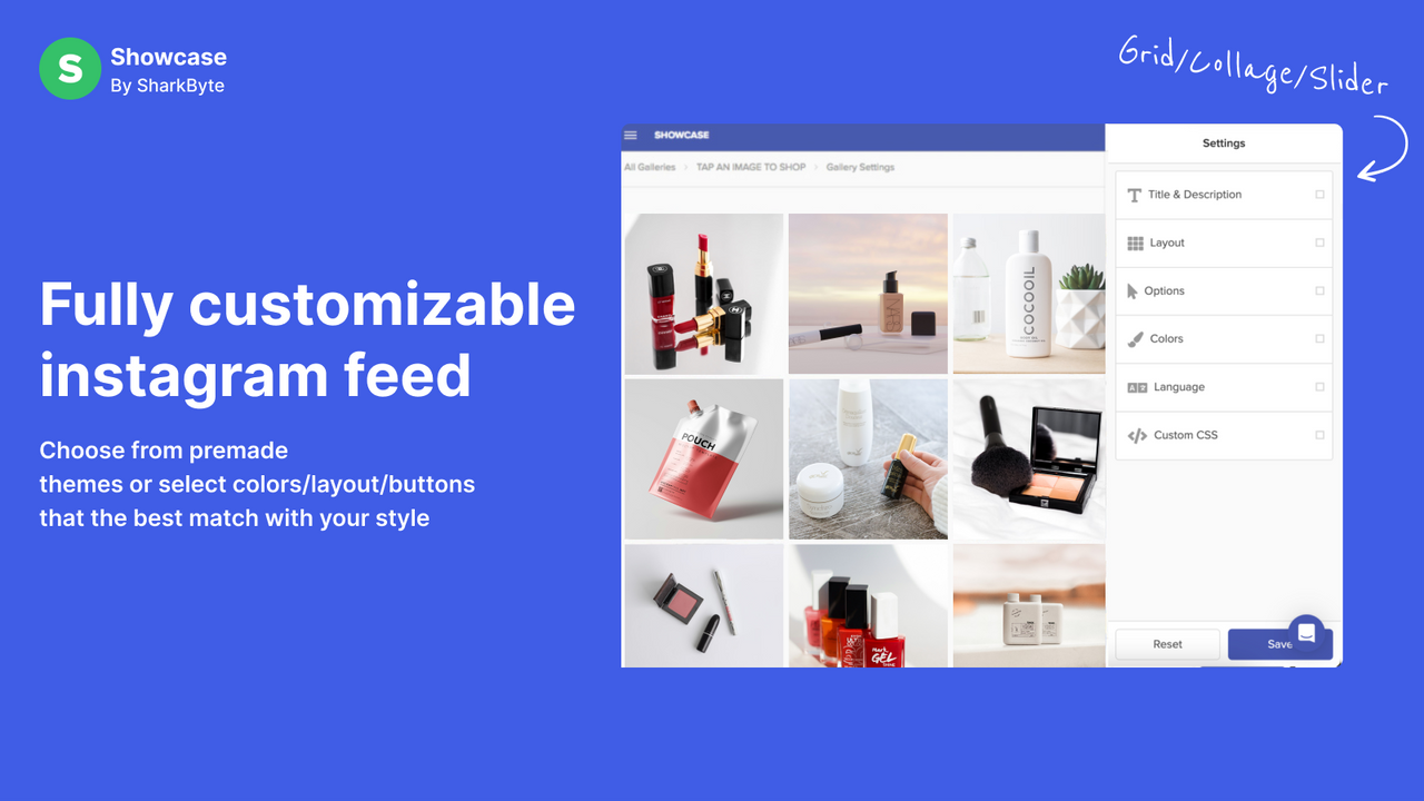Product Galleries from Instagram Feed