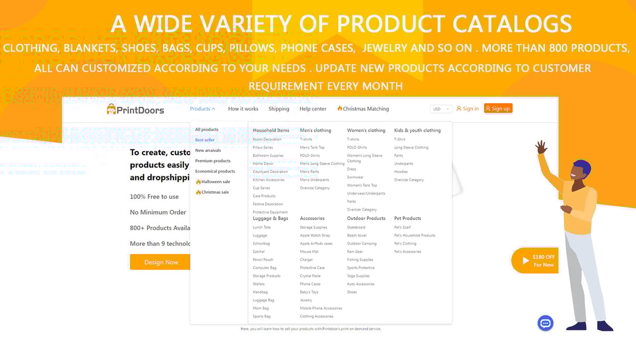 Product Classification Page