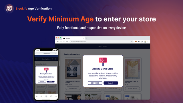 Blockify Age Verification 18+
