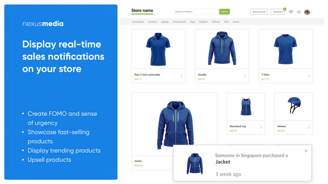 SalesPush ‑ Sales Popup
