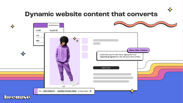 Because: CRO + Personalization