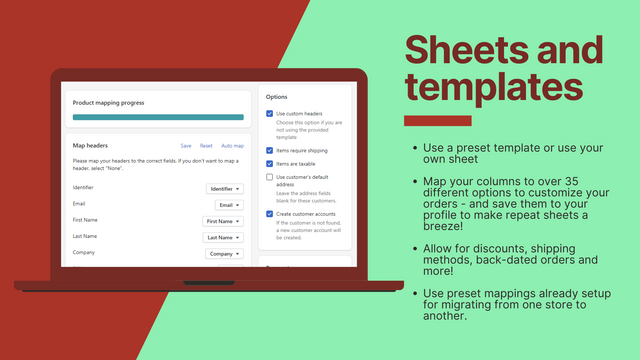 Order's up! CSV Order Importer
